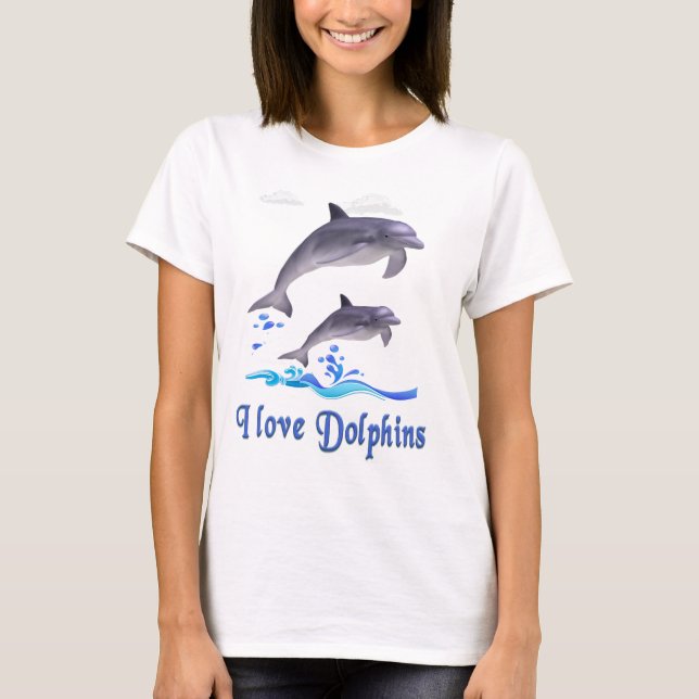 Delfiner T-Shirt (Framsida)