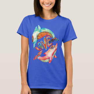 Delfiner - T-shirt Blue