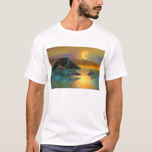 Delfiner Tee (Framsida)