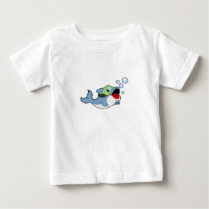 Delfiner vid dykning med Vatten bubbles.PNG T Shirt