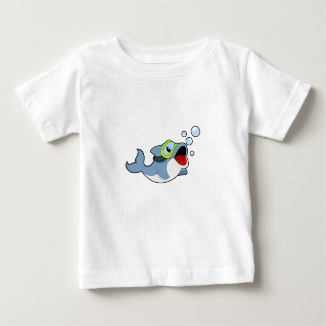 Delfiner vid dykning med Vatten bubbles.PNG T Shirt (Framsida)