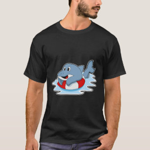 Delfiner vid simning med Simma ring.PNG T Shirt