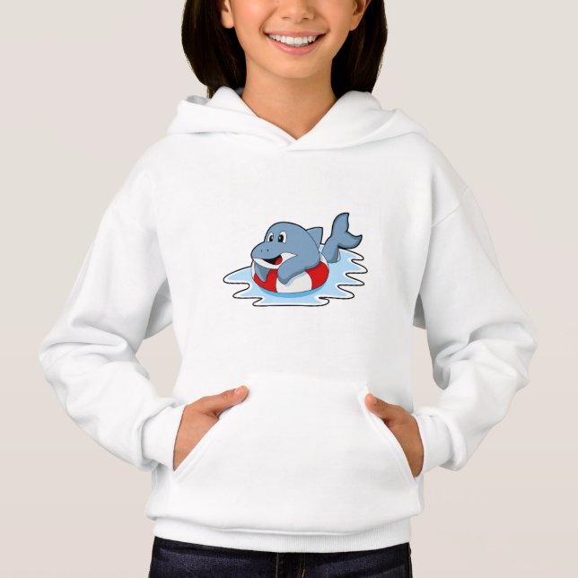 Delfiner vid simning med Simma ring.PNG T Shirt (Framsida)