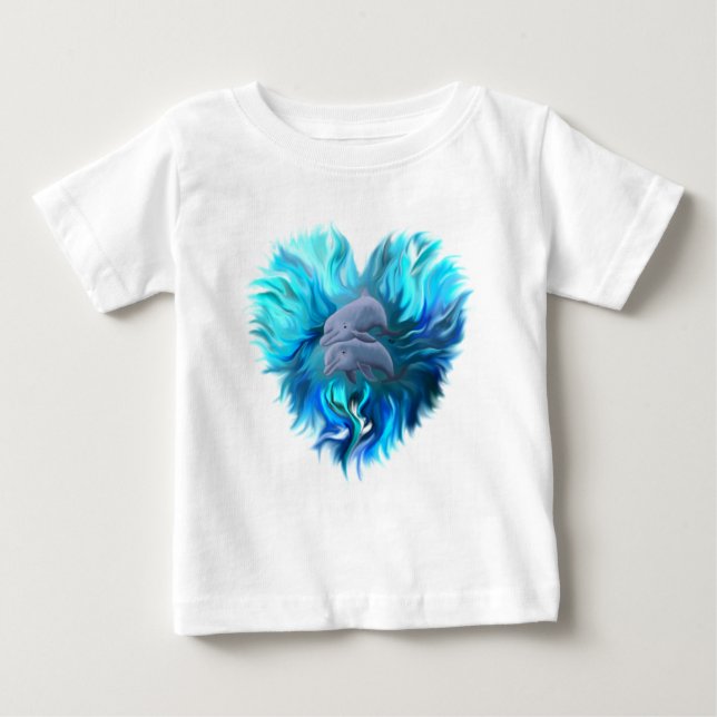 Delfinernas par t shirt (Framsida)