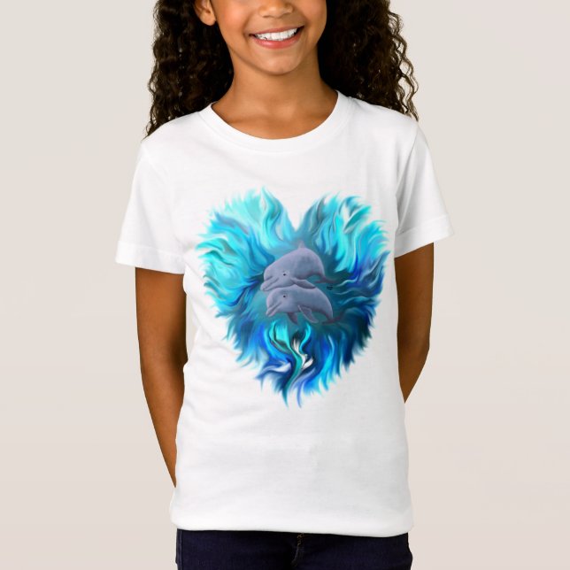 Delfinernas par t shirt (Framsida)