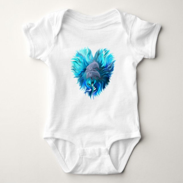 Delfinernas par t shirt (Framsida)