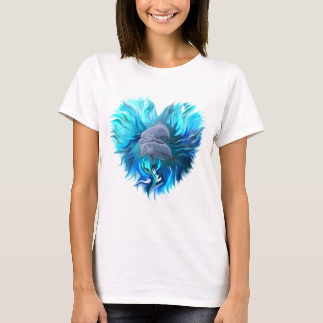 Delfinernas par t shirt (Framsida)