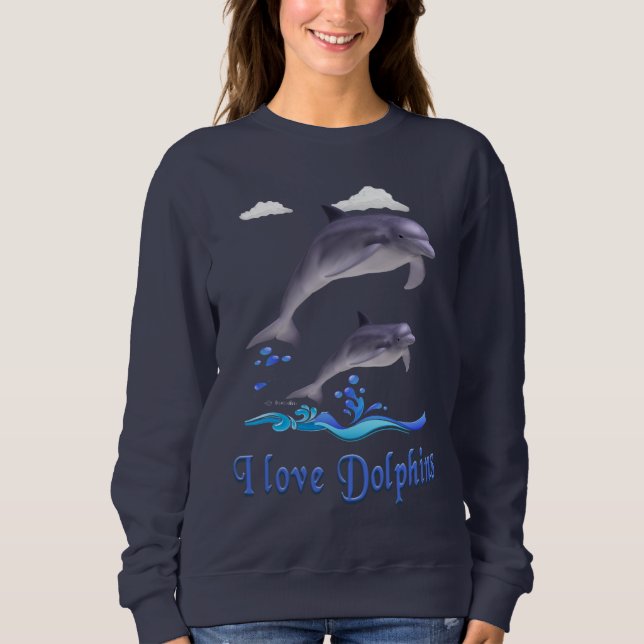 Delfiners kärlek t shirt (Framsida)