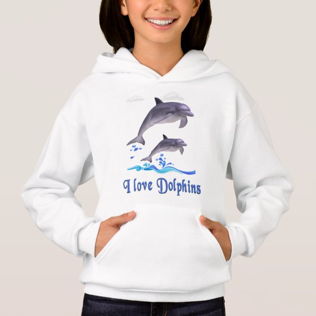 Delfiners kärlek t shirt (Framsida)