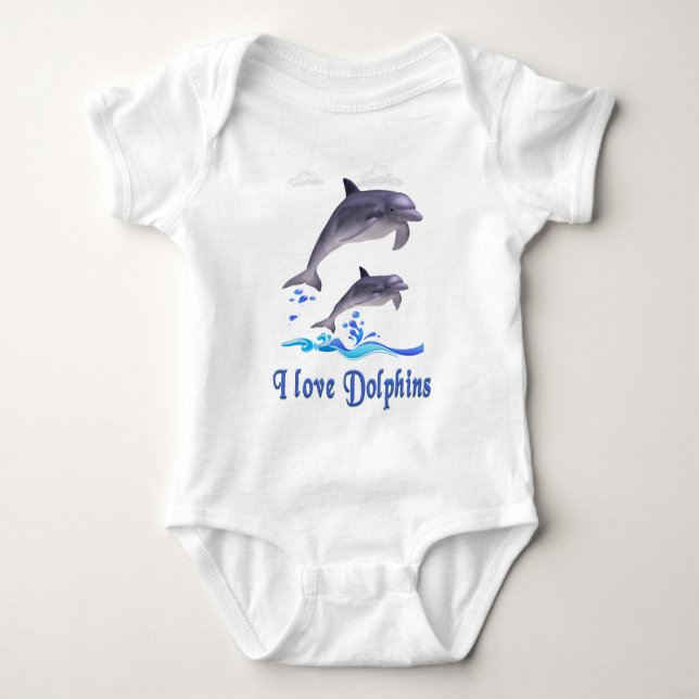 Delfiners kärlek t shirt (Framsida)