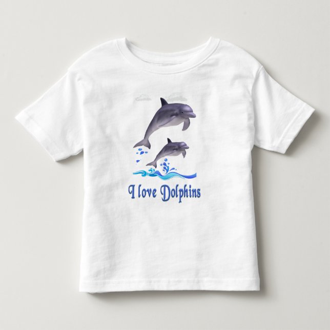 Delfiners kärlek t shirt (Framsida)