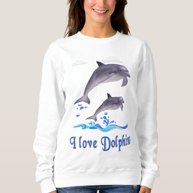 Delfiners kärlek t shirt (Framsida)