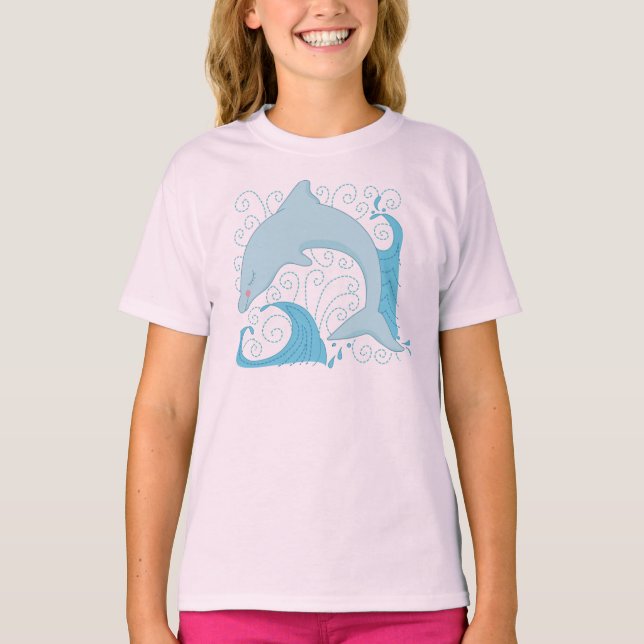 Delfinflip T-shirt (Framsida)
