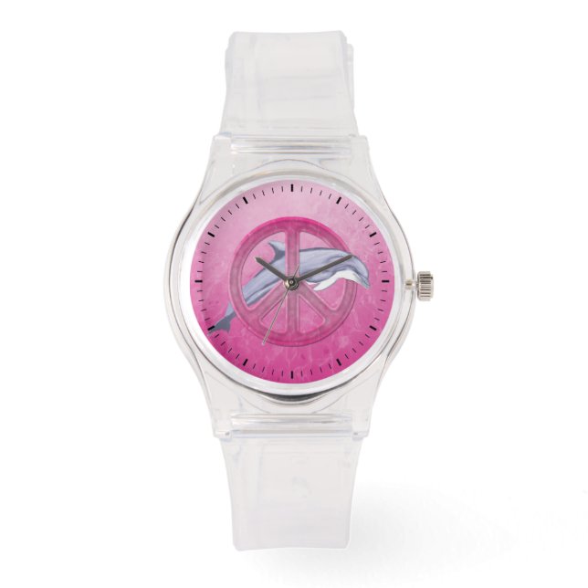 Delfinfredrosor Armbandsur (Framsida)