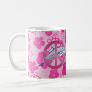 Delfinfredrosor Kaffemugg