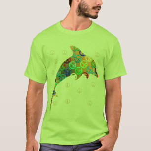 Delfinfredsöndag en sidoskjorta t shirt