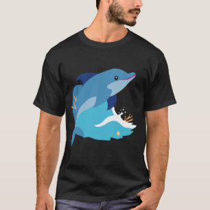 delfingrafik t shirt
