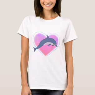 Delfinkärlekt-skjorta T-shirt