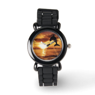 Delfinklocka Armbandsur