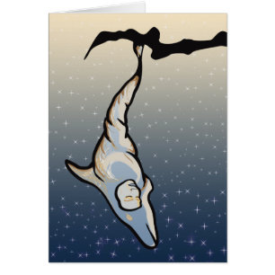 delfinkokos hälsningskort