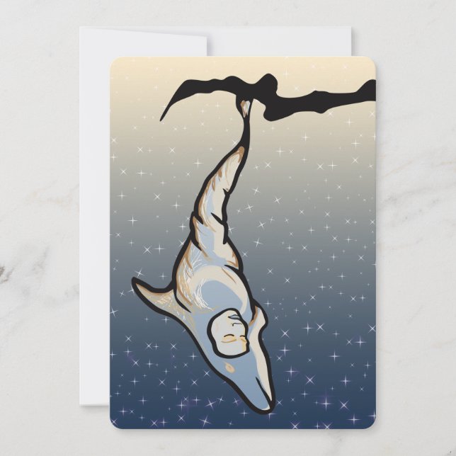 delfinkokos inbjudningar (Framsida)