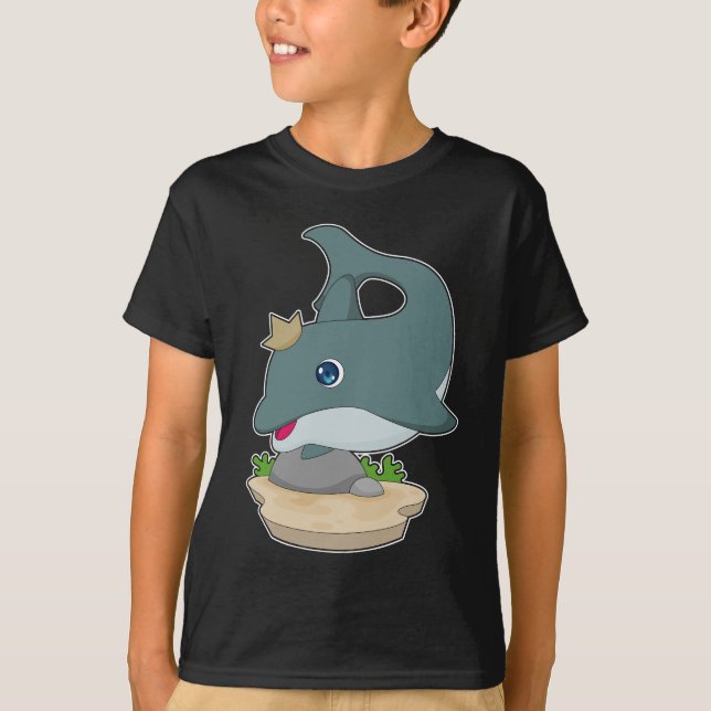 Delfinkrona T Shirt (Framsida)