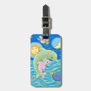 Delfinlek Bagagebricka