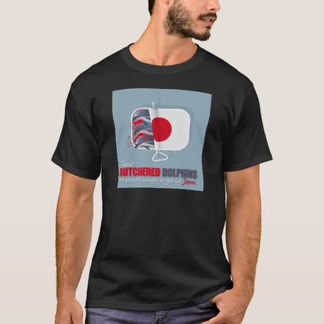 Delfinmord Tee (Framsida)