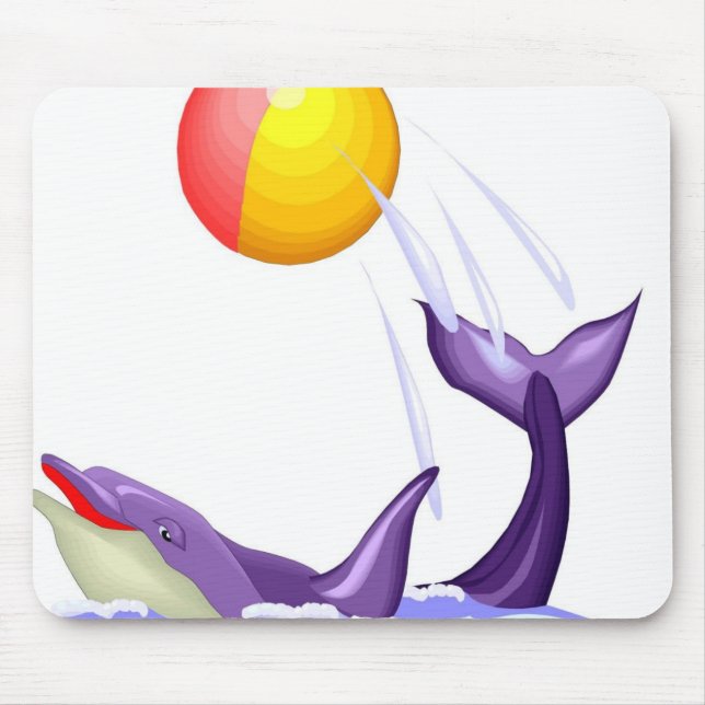 Delfinmusen vadderar musmatta (Framsidan)