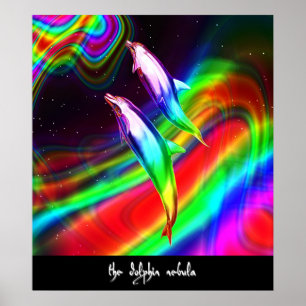 Delfinnebula Poster