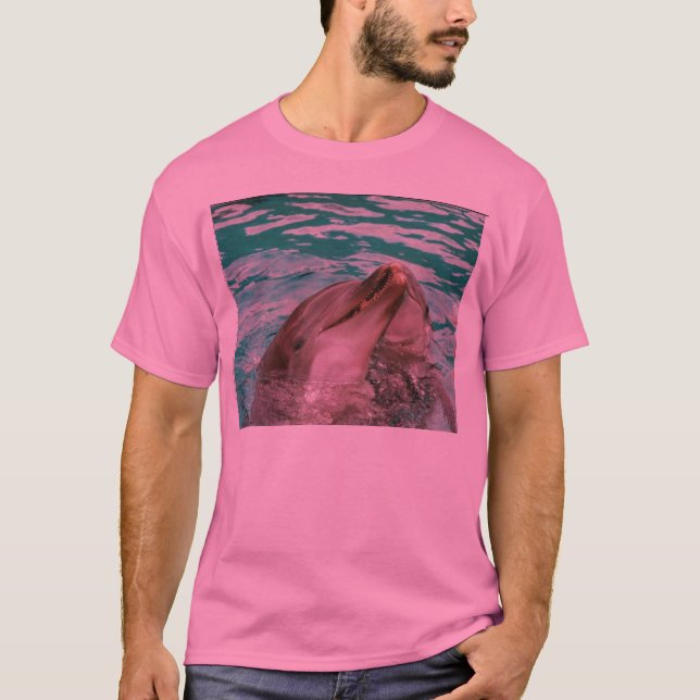 Delfinrosautslagsplats T-shirt (Framsida)