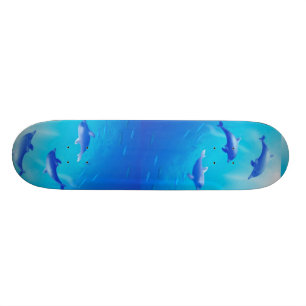 DelfinSkateboard Mini Skateboard Bräda 18,5 Cm