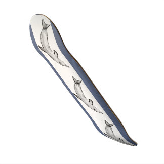 delfinskateboard mini skateboard bräda 18,5 cm