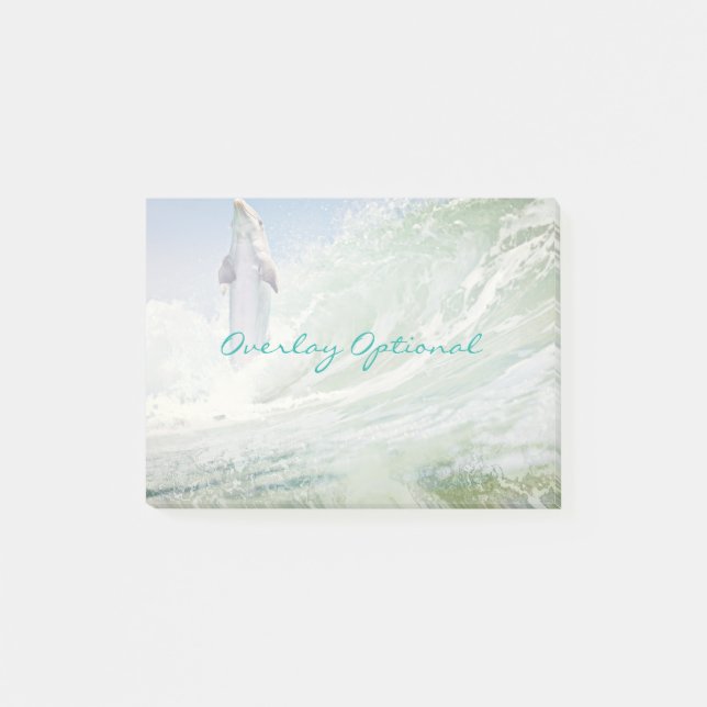 Delfinsurfare Post-it Block (Framsida)