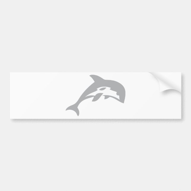 delfinsymbol bildekal (Framsidan)