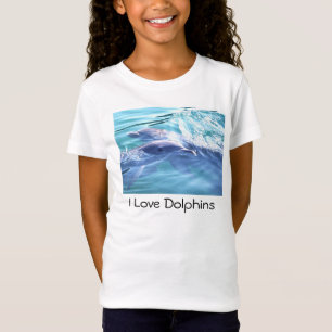 DelfinT-tröja "älskar jag delfiner ", T Shirt
