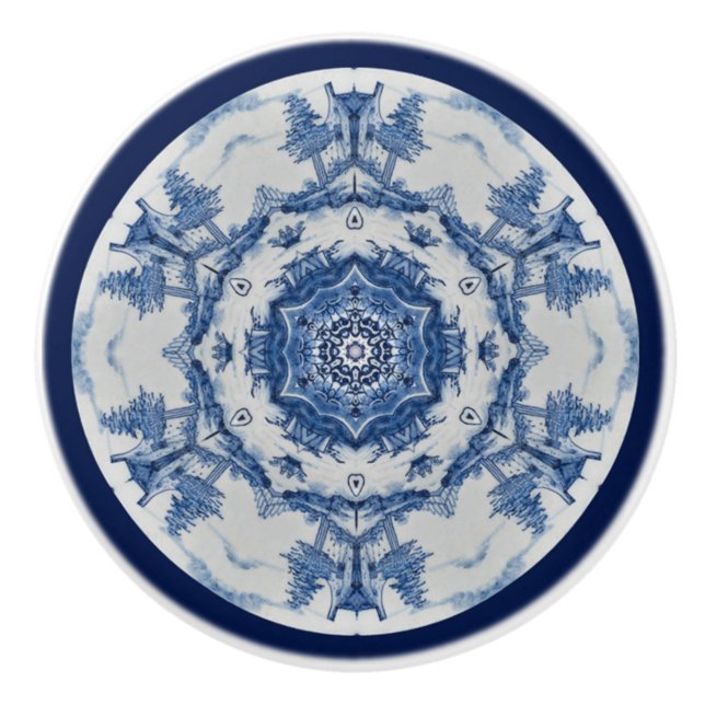 Delft Blue Design 02 From 1764 ~  Knopp (Framsidan)