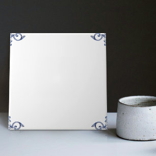 Delft Blue Dutch Matching Mix Match Tom Tom Kakelplatta