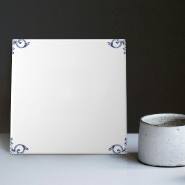 Delft Blue Dutch Matching Mix Match Tom Tom Kakelplatta