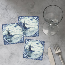 Delft Blue Kvarn Waterway Anpassningsbar