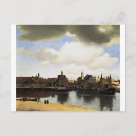 Delft från Johannes Vermeer Vykort