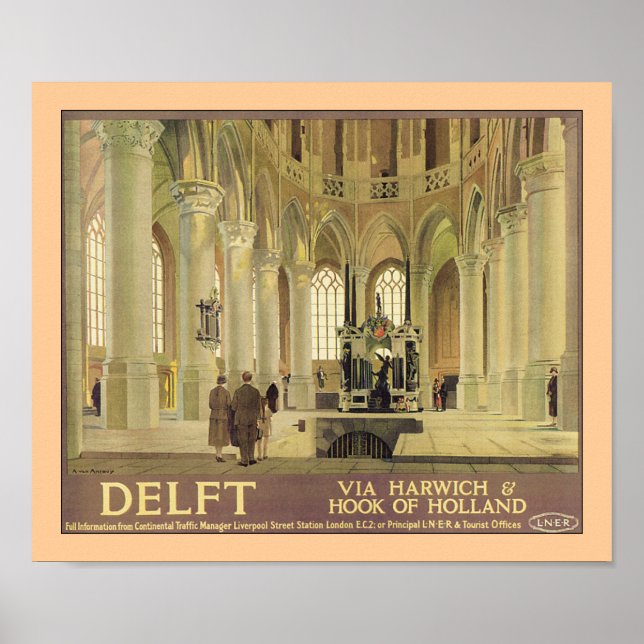Delft LNER Poster (Framsidan)