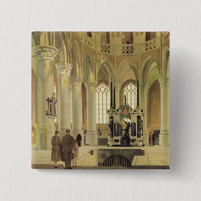 Delft LNER Poster Knapp (Framsida)