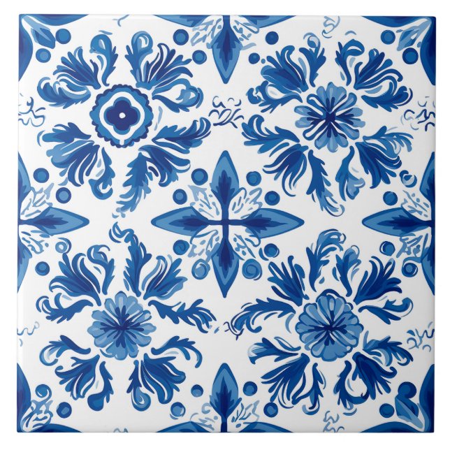 Delft Mönster Kakelplattor (Framsidan)