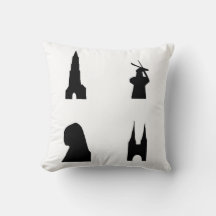 Delft mörk silhuette