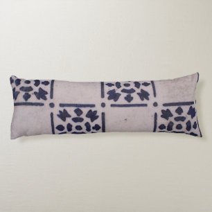 Delft Tile Blue Antique Art Mönster Kroppskudde