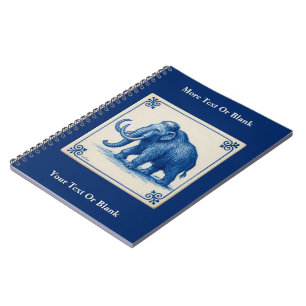Delft Wooly Mammoth Anteckningsbok