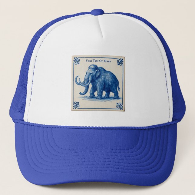 Delft Wooly Mammoth Keps (Framsida)