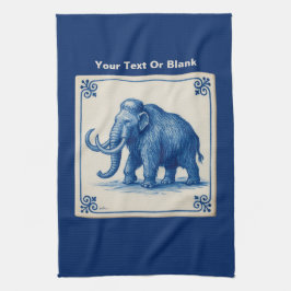Delft Wooly Mammoth Kökshandduk