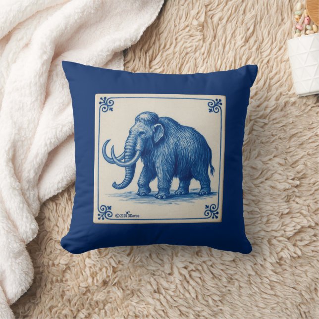 Delft Wooly Mammoth Kudde (Filt)